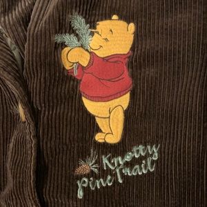 Brown Corduroy Winnie the Pooh Jacket